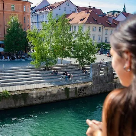 Lovely Lili On A Terrace * Ljubljana