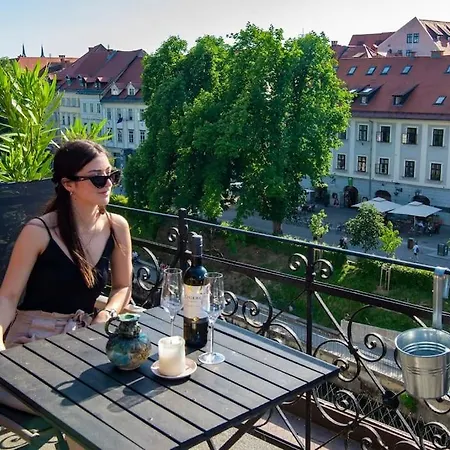 Daire Lovely Lili On A Terrace Ljubljana