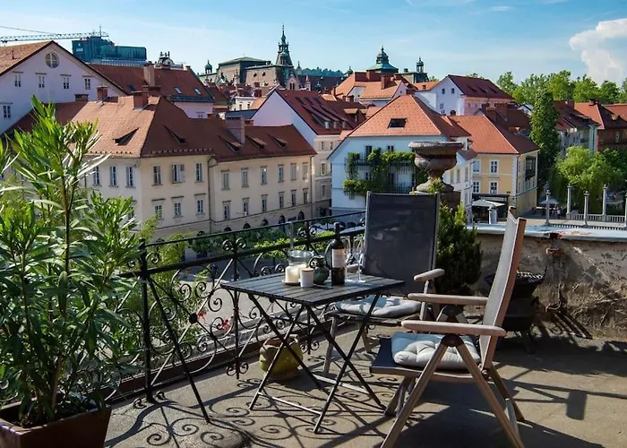 Daire Lovely Lili On A Terrace Ljubljana